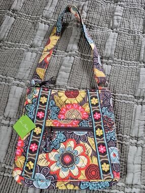 Vera Bradley Flower Shower Hipster Bag